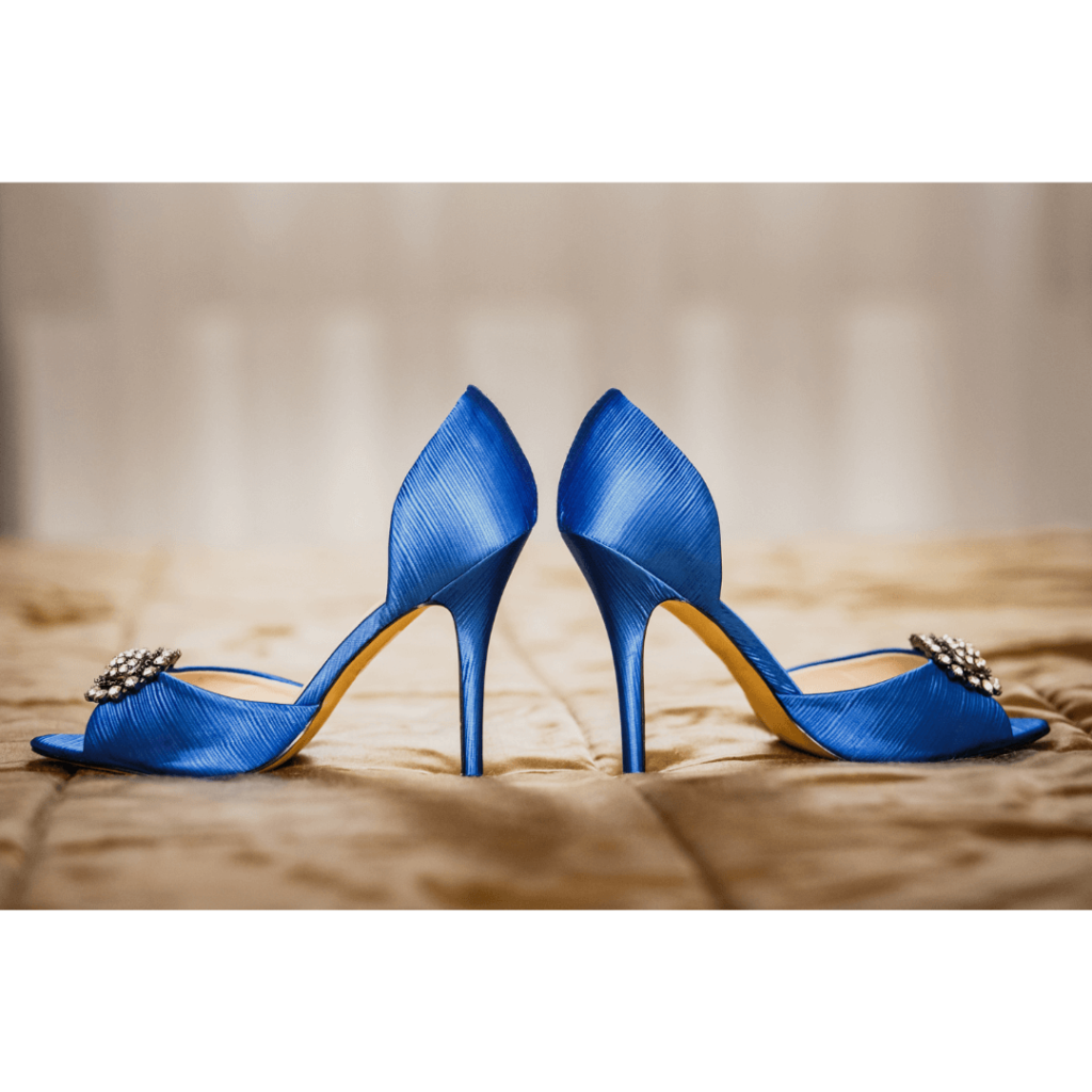 Blue Wedding Shoes