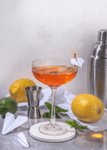 Cocktail Paper Plane - Mariage Suisse Brightside Group