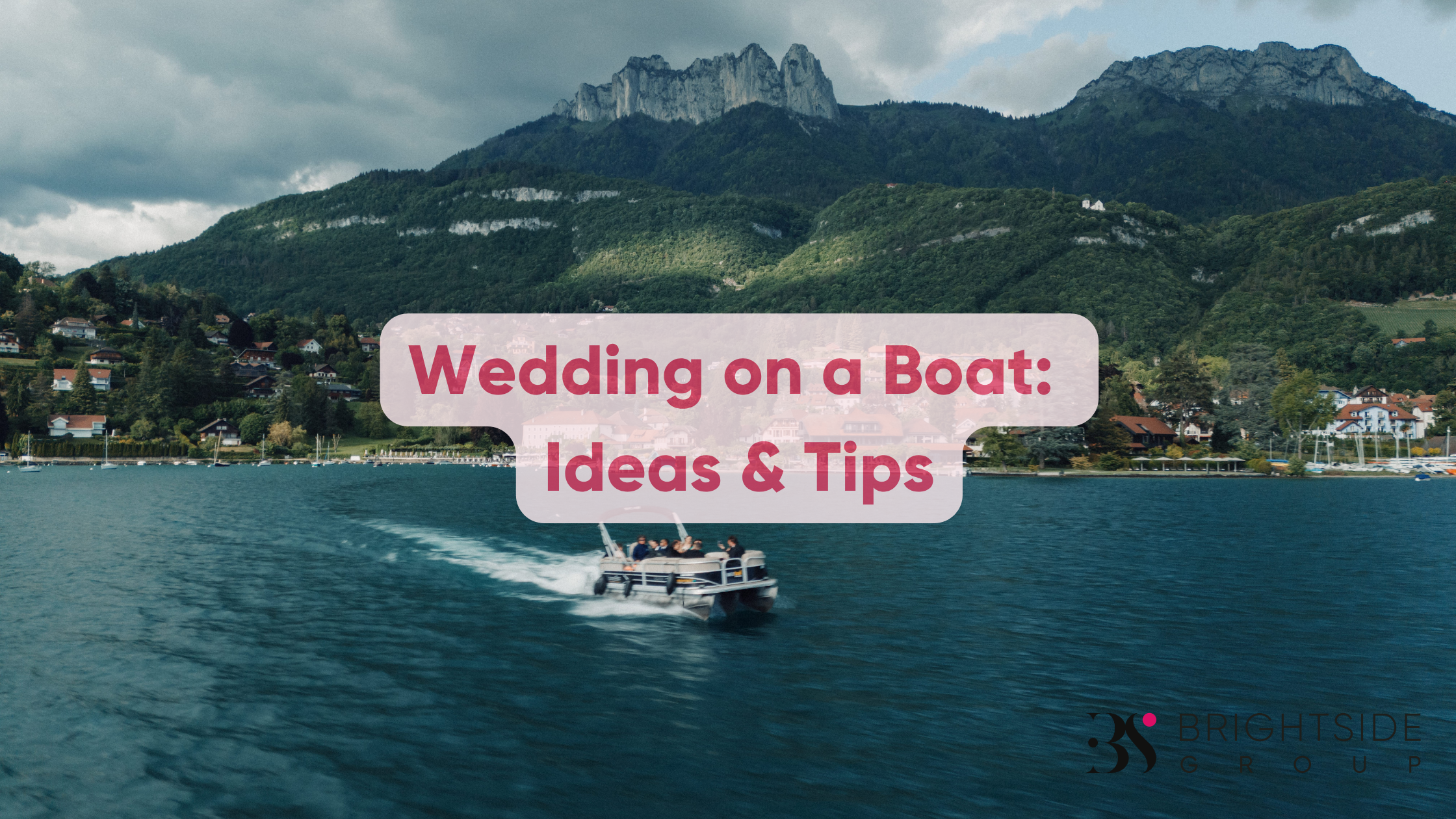 Wedding on a Boat