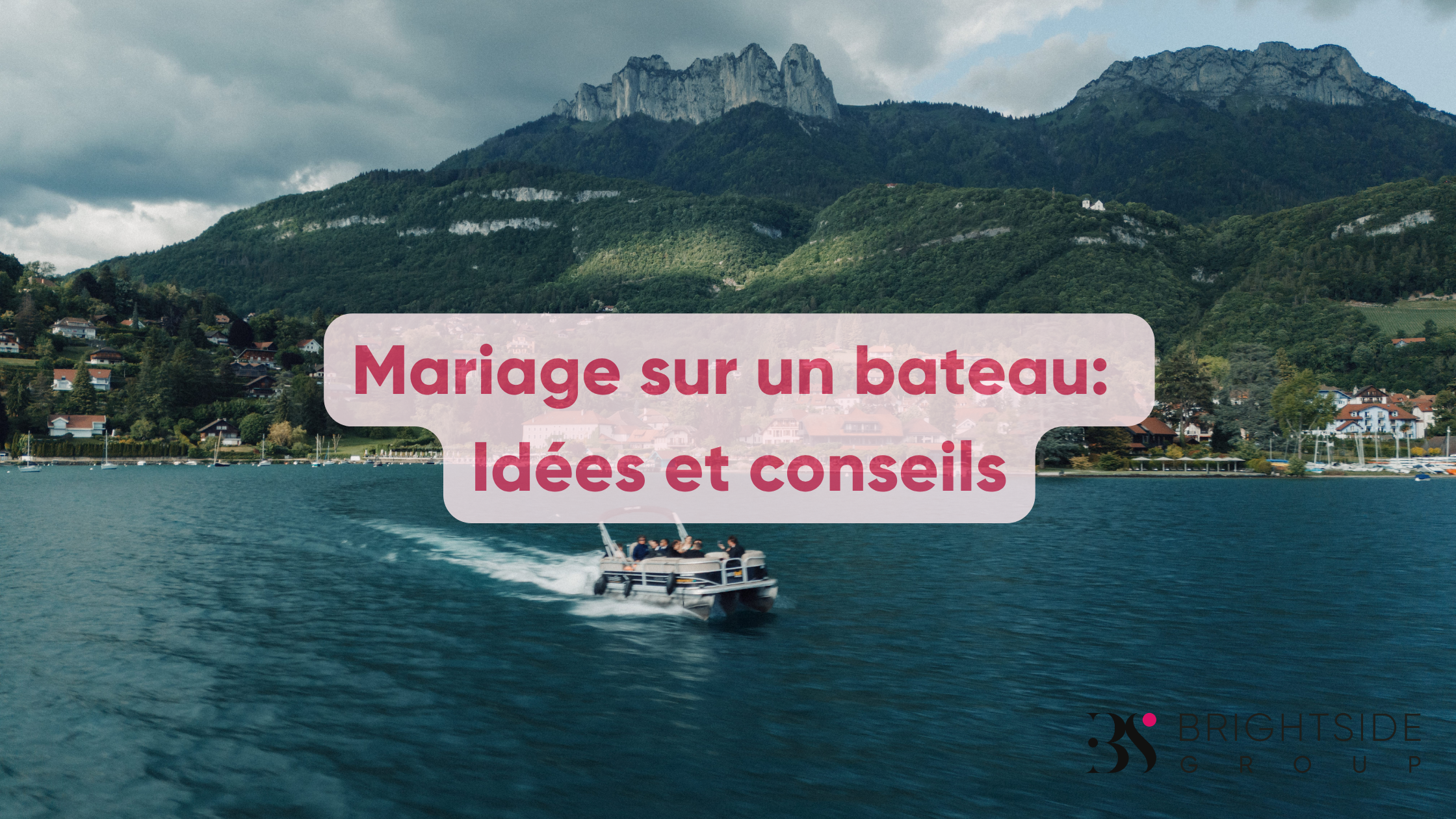 Mariage sur un bateau: idées et conseils